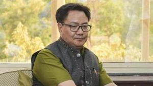 File image of Kiren Rijiju.(File) File image of Kiren Rijiju.(File)