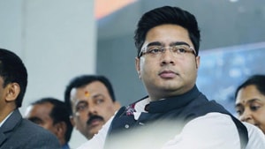 TMC MP Abhishek Banerjee, nephew of West Bengal Chief minister Mamata Banerjee questioned PM Modi and BJP in his first public meeting in 8 months.(PTI) TMC MP Abhishek Banerjee, nephew of West Bengal Chief minister Mamata Banerjee questioned PM Modi and BJP in his first public meeting in 8 months.(PTI)