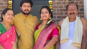 Narasimha Reddy, Mounika, Bharat and Lakshmi (From right to left). Narasimha Reddy, Mounika, Bharat and Lakshmi (From right to left).