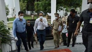 Several BJP leaders from Maharashtra have been saying the Sena-led government will fall, but they are silent on how, said the Sena. (Photo@OfficeofUT) Several BJP leaders from Maharashtra have been saying the Sena-led government will fall, but they are silent on how, said the Sena. (Photo@OfficeofUT)