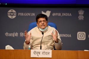 In order to scale domestic manufacturing and exports, a meeting of the Board of Trade (BOT) will be held on Wednesday by the Union Minister Piyush Goyal(PTI) In order to scale domestic manufacturing and exports, a meeting of the Board of Trade (BOT) will be held on Wednesday by the Union Minister Piyush Goyal(PTI)