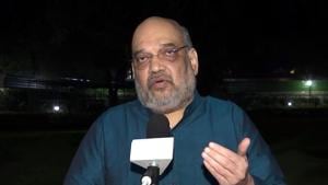 Union Home Minister Amit Shah speaks to media on farmer's protest in New Delhi.(ANI) Union Home Minister Amit Shah speaks to media on farmer's protest in New Delhi.(ANI)