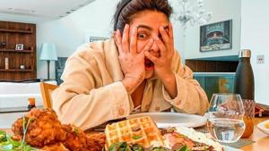Priyanka Chopra shared a goofy new photo. Priyanka Chopra shared a goofy new photo.