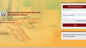 TNUSRB constable admit card 2020.(Screengrab) TNUSRB constable admit card 2020.(Screengrab)