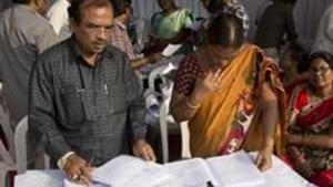 The Telangana State Election Commission (SEC) has made elaborate arrangements for the balloting process by deploying 48,000 (including reserve) polling personnel and 52,500 strong police force.(AP file photo) The Telangana State Election Commission (SEC) has made elaborate arrangements for the balloting process by deploying 48,000 (including reserve) polling personnel and 52,500 strong police force.(AP file photo)