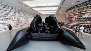Chinese artist Ai Weiwei’s 'Law of the Journey (Prototype B)' (REUTERS/Jorge Silva) Chinese artist Ai Weiwei’s 'Law of the Journey (Prototype B)' (REUTERS/Jorge Silva)