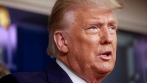 US President Donald Trump during a brief appearance in the Brady Press Briefing Room at the White House in Washington, US on November 24, 2020.(Reuters File Photo) US President Donald Trump during a brief appearance in the Brady Press Briefing Room at the White House in Washington, US on November 24, 2020.(Reuters File Photo)