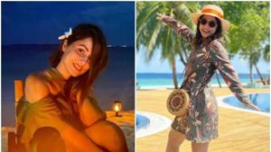 Hina Khan is Maldives on a holiday. Hina Khan is Maldives on a holiday.