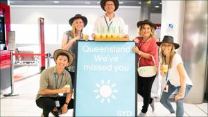Australia’s Queensland lifts most state border curbs in boost to economy(Twitter/SydneyAirport) Australia’s Queensland lifts most state border curbs in boost to economy(Twitter/SydneyAirport)