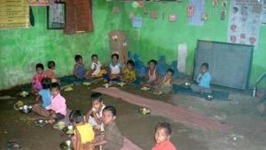 Some anganwadi workers said the number of beneficiaries nearly doubled in the past few months.(FILE PHOTO) Some anganwadi workers said the number of beneficiaries nearly doubled in the past few months.(FILE PHOTO)