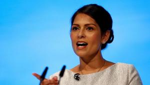 UK Home Secretary Priti Patel said that the government has delivered on the promise to introduce points-based visa system.(REUTERS) UK Home Secretary Priti Patel said that the government has delivered on the promise to introduce points-based visa system.(REUTERS)