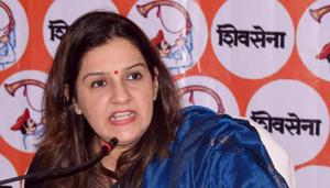 File Photo:Shiv Sena MP Priyanka Chaturvedi (Photo by Santosh Kumar/ Hindustan Times) File Photo:Shiv Sena MP Priyanka Chaturvedi (Photo by Santosh Kumar/ Hindustan Times)