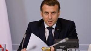French President Emmanuel Macron.(AP) French President Emmanuel Macron.(AP)