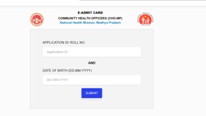 NHM MP Community Health Officer Admit Card 2020 released NHM MP Community Health Officer Admit Card 2020 released