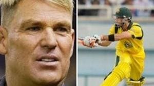File photo of Shane Warne and Glenn Maxwell(Twitter) File photo of Shane Warne and Glenn Maxwell(Twitter)