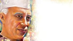 Nehru established institutions of higher learning including IITs, AIIMS and IIMs.(Illustration: Biswajit Debnath) Nehru established institutions of higher learning including IITs, AIIMS and IIMs.(Illustration: Biswajit Debnath)