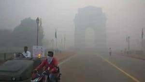 As per the Central Pollution Control Board (CPCB), the AQI on Tuesday was 367, even worse than Monday’s 318, though both are in the very poor category.(AP file photo)