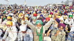 Farmers sitting at Singhu Border to protest the Centre's farm reform laws, New Delhi, December 1, 2020(Vipin Kumar/HT PHOTO) Farmers sitting at Singhu Border to protest the Centre's farm reform laws, New Delhi, December 1, 2020(Vipin Kumar/HT PHOTO)