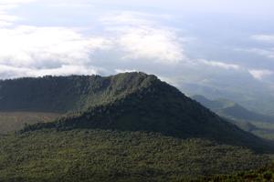 FILE - This Dec. 11, 2016 file photo shows the Virunga National Park, taken from the rim of the crater of the Nyiragongo volcano and looking over the crater of another, extinct volcano, taken in North Kivu Province, Democratic Republic of the Congo.(AP) FILE - This Dec. 11, 2016 file photo shows the Virunga National Park, taken from the rim of the crater of the Nyiragongo volcano and looking over the crater of another, extinct volcano, taken in North Kivu Province, Democratic Republic of the Congo.(AP)
