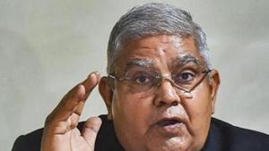 West Bengal Governor Jagdeep Dhankhar.(File photo) West Bengal Governor Jagdeep Dhankhar.(File photo)