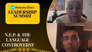 <p>Krishnaswamy Kasturirangan extolled the virtues of the multiple language push in the National Education Policy 2020. The former ISRO chief and chairman of the committee which drew up the draft education policy featured on Day 5 of the Hindustan Times Leadership Summit 2020, along with Ashish Dhawan, founder and CEO of Central Square Foundation. Kasturirangan explained the science behind the push to teach children multiple languages. Meanwhile, Dhawan said that teaching in the students' mother tongue is more effective than introducing an alien language at a very young age. Watch the full video for more.</p> <p>Krishnaswamy Kasturirangan extolled the virtues of the multiple language push in the National Education Policy 2020. The former ISRO chief and chairman of the committee which drew up the draft education policy featured on Day 5 of the Hindustan Times Leadership Summit 2020, along with Ashish Dhawan, founder and CEO of Central Square Foundation. Kasturirangan explained the science behind the push to teach children multiple languages. Meanwhile, Dhawan said that teaching in the students' mother tongue is more effective than introducing an alien language at a very young age. Watch the full video for more.</p>