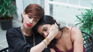 Kalki Koechlin in a still from Paava Kadhaigal trailer. Kalki Koechlin in a still from Paava Kadhaigal trailer.