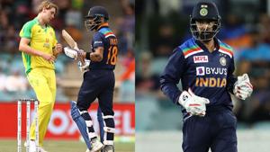 Cameron Green received a warm welcome to the crease from KL Rahul(Getty Images) Cameron Green received a warm welcome to the crease from KL Rahul(Getty Images)