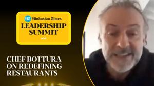 <p>Michelin star chef Massimo Bottura spoke on how the Covid-19 pandemic and the consequent lockdown changed his outlook regarding food, fine dining, and restaurants. Speaking at the 18th edition of the Hindustan Times Leadership Summit, Bottura said that amid the pandemic, he has been asking himself many questions, like whether restaurants should be considered just a place to get food, or a hub of culture and knowledge. In a conversation with chef Ritu Dalmia, Bottura also spoke about his charity efforts. His 10 soup kitchens serve 3,800-5,000 meals every day. Watch the full video for more.</p> <p>Michelin star chef Massimo Bottura spoke on how the Covid-19 pandemic and the consequent lockdown changed his outlook regarding food, fine dining, and restaurants. Speaking at the 18th edition of the Hindustan Times Leadership Summit, Bottura said that amid the pandemic, he has been asking himself many questions, like whether restaurants should be considered just a place to get food, or a hub of culture and knowledge. In a conversation with chef Ritu Dalmia, Bottura also spoke about his charity efforts. His 10 soup kitchens serve 3,800-5,000 meals every day. Watch the full video for more.</p>