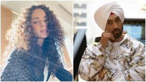 Kangana Ranaut and Diljit Dosanjh are engaged in a Twitter war. Kangana Ranaut and Diljit Dosanjh are engaged in a Twitter war.