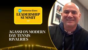 <p>Tennis great Andre Agassi spoke about modern day rivalries in the game during the 18th session of the Hindustan Times Leadership Summit. 'The day I played Federer, that was the day I realised I was playing the greatest player of all time,' Agassi said during the conversation. Agassi also opened up on Rafael Nadal and Novak Djokovic. I never got to face Nadal's best tennis and I'm thankful for that. Novak is someone who can play on any surface and be capable to win. And that is a big thing to say. Overall, tennis is the winner,' Agassi added. Watch the full video for all the details.</p> <p>Tennis great Andre Agassi spoke about modern day rivalries in the game during the 18th session of the Hindustan Times Leadership Summit. 'The day I played Federer, that was the day I realised I was playing the greatest player of all time,' Agassi said during the conversation. Agassi also opened up on Rafael Nadal and Novak Djokovic. I never got to face Nadal's best tennis and I'm thankful for that. Novak is someone who can play on any surface and be capable to win. And that is a big thing to say. Overall, tennis is the winner,' Agassi added. Watch the full video for all the details.</p>