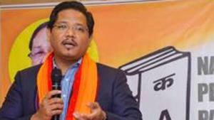 Meghalaya chief minister Conrad K Sangma.(File photo) Meghalaya chief minister Conrad K Sangma.(File photo)