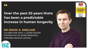 Harvard expert Dr David Andrew Sinclair.(HT Photo) Harvard expert Dr David Andrew Sinclair.(HT Photo)