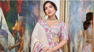 Bhumi Pednekar is all about flower-power this wedding season(Instagram/bhumipednekar) Bhumi Pednekar is all about flower-power this wedding season(Instagram/bhumipednekar)