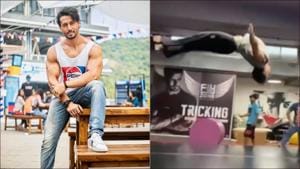 Tiger Shroff’s double backflip will instantly push you to amp up your fitness goals(Instagram/tigerjackieshroff) Tiger Shroff’s double backflip will instantly push you to amp up your fitness goals(Instagram/tigerjackieshroff)