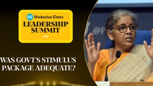 <p>Union Finance Minister Nirmala Sitharaman countered criticism that the government's stimulus package - announced in the wake of the Covid-19 pandemic - didn't have enough measures for the middle class. Speaking on Day 6 of the Hindustan Times Leadership Summit 2020, the minister also dismissed allegations that the package included more long-term measures than those which would push demand immediately. Counting various provisions of the economic package, Sitharaman said that the government had given relief to the middle class via different avenues. Watch the full video for more.</p> <p>Union Finance Minister Nirmala Sitharaman countered criticism that the government's stimulus package - announced in the wake of the Covid-19 pandemic - didn't have enough measures for the middle class. Speaking on Day 6 of the Hindustan Times Leadership Summit 2020, the minister also dismissed allegations that the package included more long-term measures than those which would push demand immediately. Counting various provisions of the economic package, Sitharaman said that the government had given relief to the middle class via different avenues. Watch the full video for more.</p>