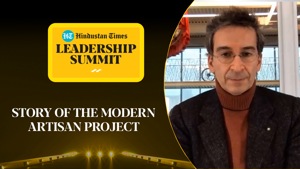 <p>Federico Marchetti spoke about the story behind the Modern Artisan Project with the Prince of Wales during the 18th edition of the Hindustan Times Leadership Summit. He said that Prince Charles had invited him over to discuss the idea of coming up with a project that they could do together. Marchetti said that he wanted to integrate craftsmanship, sustainability and data to make it attractive to the younger generation. Watch the full video for all the details.</p> <p>Federico Marchetti spoke about the story behind the Modern Artisan Project with the Prince of Wales during the 18th edition of the Hindustan Times Leadership Summit. He said that Prince Charles had invited him over to discuss the idea of coming up with a project that they could do together. Marchetti said that he wanted to integrate craftsmanship, sustainability and data to make it attractive to the younger generation. Watch the full video for all the details.</p>