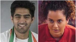 Vijender Singh slammed Kangana Ranaut’s comments against Diljit Dosanjh. Vijender Singh slammed Kangana Ranaut’s comments against Diljit Dosanjh.