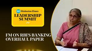 <p>Union Finance Minister Nirmala Sitharaman commented on the debate sparked by a report of an Internal Working Group of the Reserve Bank of India. The IWG's favourable view on corporates owning banks has led to a chasm between commentators on the financial sector, with some in favour and some vehemently opposed to the recommendation. At the 18th edition of the Hindustan Times Leadership Summit, Sitharaman said that this discussion was not new, and many non-banking financial companies had been given permission to start banking operations in the past. Watch the full video for more.</p> <p>Union Finance Minister Nirmala Sitharaman commented on the debate sparked by a report of an Internal Working Group of the Reserve Bank of India. The IWG's favourable view on corporates owning banks has led to a chasm between commentators on the financial sector, with some in favour and some vehemently opposed to the recommendation. At the 18th edition of the Hindustan Times Leadership Summit, Sitharaman said that this discussion was not new, and many non-banking financial companies had been given permission to start banking operations in the past. Watch the full video for more.</p>