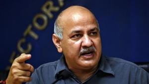 Delhi Deputy CM Manish Sisodia.(ANI) Delhi Deputy CM Manish Sisodia.(ANI)