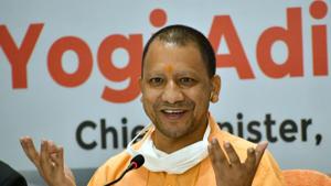 Uttar Pradesh Chief Minister Yogi Adityanath said Hyderabad could be renamed Bhagyanagar, leading to controversies. (ANI) Uttar Pradesh Chief Minister Yogi Adityanath said Hyderabad could be renamed Bhagyanagar, leading to controversies. (ANI)