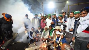 A fumigation drive is carried out at the Ghazipur Border protest site where farmers demonstrating against farm reform laws are camped, in New Delhi, India, on Thursday, December 3, 2020.(Raj K Raj/HT photo) A fumigation drive is carried out at the Ghazipur Border protest site where farmers demonstrating against farm reform laws are camped, in New Delhi, India, on Thursday, December 3, 2020.(Raj K Raj/HT photo)