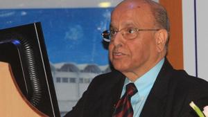 Dr Krishnaswamy Kasturirangan, former chairman, ISRO & NEPC; and Ashish Dhawan (below), founder and chairman of Central Square Foundation.(Photo: Shankar Mourya/ Hindustan Times) Dr Krishnaswamy Kasturirangan, former chairman, ISRO & NEPC; and Ashish Dhawan (below), founder and chairman of Central Square Foundation.(Photo: Shankar Mourya/ Hindustan Times)