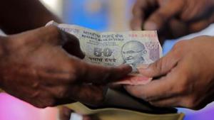 On Thursday, the rupee had settled at 73.93 against the American currency.(Reuters) On Thursday, the rupee had settled at 73.93 against the American currency.(Reuters)