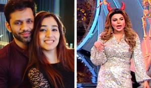 Rahul Sawant seemed to not fall for Rakhi Sawant’s prank call. Rahul Sawant seemed to not fall for Rakhi Sawant’s prank call.