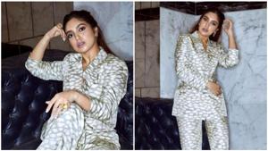 Bhumi shows who’s the boss in Rs 1 lakh outfit at Durgamati promotions(Instagram/bhumipednekar) Bhumi shows who’s the boss in Rs 1 lakh outfit at Durgamati promotions(Instagram/bhumipednekar)