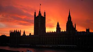 The sun sets behind the Palace of Westminster, the home of the Houses of Parliament in central London on December 4, 2020.(AFP) The sun sets behind the Palace of Westminster, the home of the Houses of Parliament in central London on December 4, 2020.(AFP)