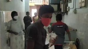 Majority of the people who suffered the sickness had recovered within a few minutes but at least seven persons were shifted to the Government General Hospital in Vijayawada on Sunday for better treatment.(ANI Photo) Majority of the people who suffered the sickness had recovered within a few minutes but at least seven persons were shifted to the Government General Hospital in Vijayawada on Sunday for better treatment.(ANI Photo)