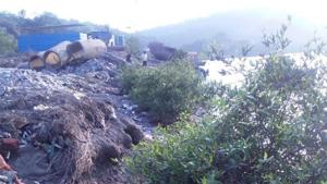 According to the notice, Gaimukh was one of the sites where the debris were dumped for the project.(HT) According to the notice, Gaimukh was one of the sites where the debris were dumped for the project.(HT)