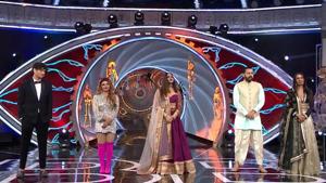 Arshi Khan, Rakhi Sawant, Rahul Mahajan and Vikas Gupta will enter the Bigg Boss house. Arshi Khan, Rakhi Sawant, Rahul Mahajan and Vikas Gupta will enter the Bigg Boss house.