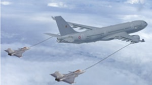 Mid-air refuellers are a key to expanding the operational envelope of the IAF and Indian Navy carrier-based fighters by extending their range. Mid-air refuellers are a key to expanding the operational envelope of the IAF and Indian Navy carrier-based fighters by extending their range.